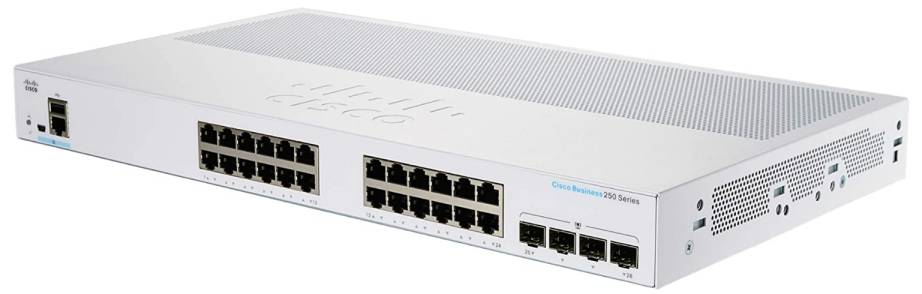 Cisco L2スイッチ CBS250-8T-D-JP