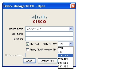 cisco device manager