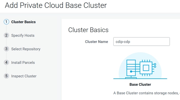 A screenshot of a cloud base clusterDescription automatically generated
