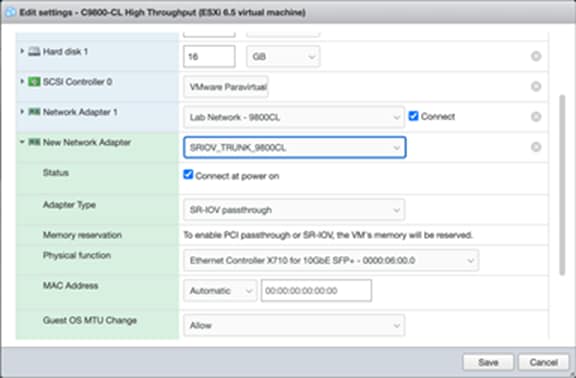 Edit the VM, remove the network port