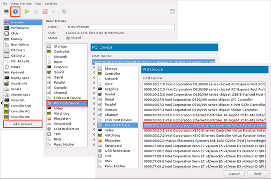 Attaching to C9800-CL using virt-manager