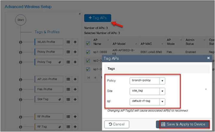 Advanced Wireless Setup