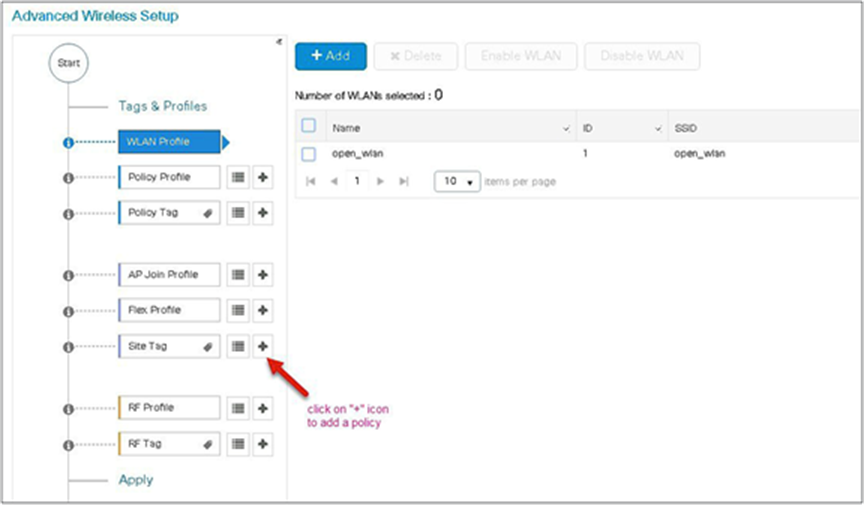 Advanced Wireless Setup