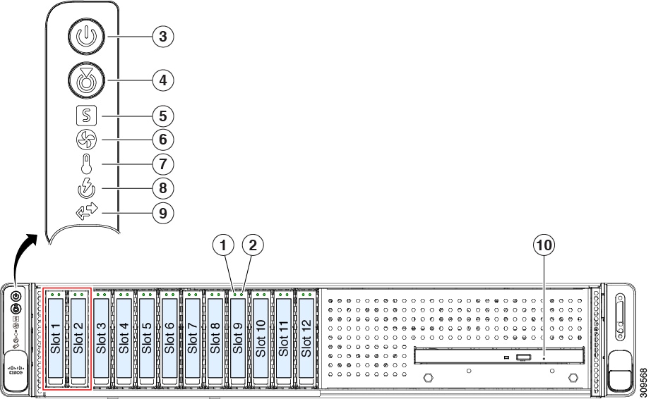 Cisco UCS C240 M6 サーバ設置およびサービス ガイド - サーバの保守 [Cisco UCS C シリーズ ラック サーバ] -  Cisco