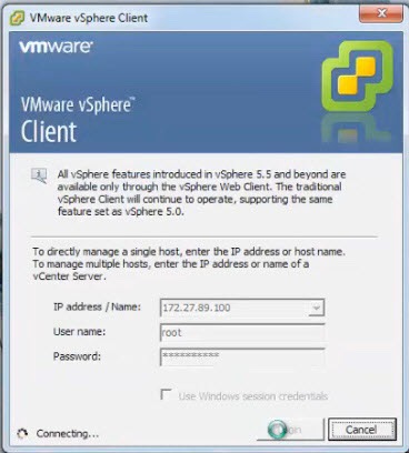 vsphere 6.0 client install video