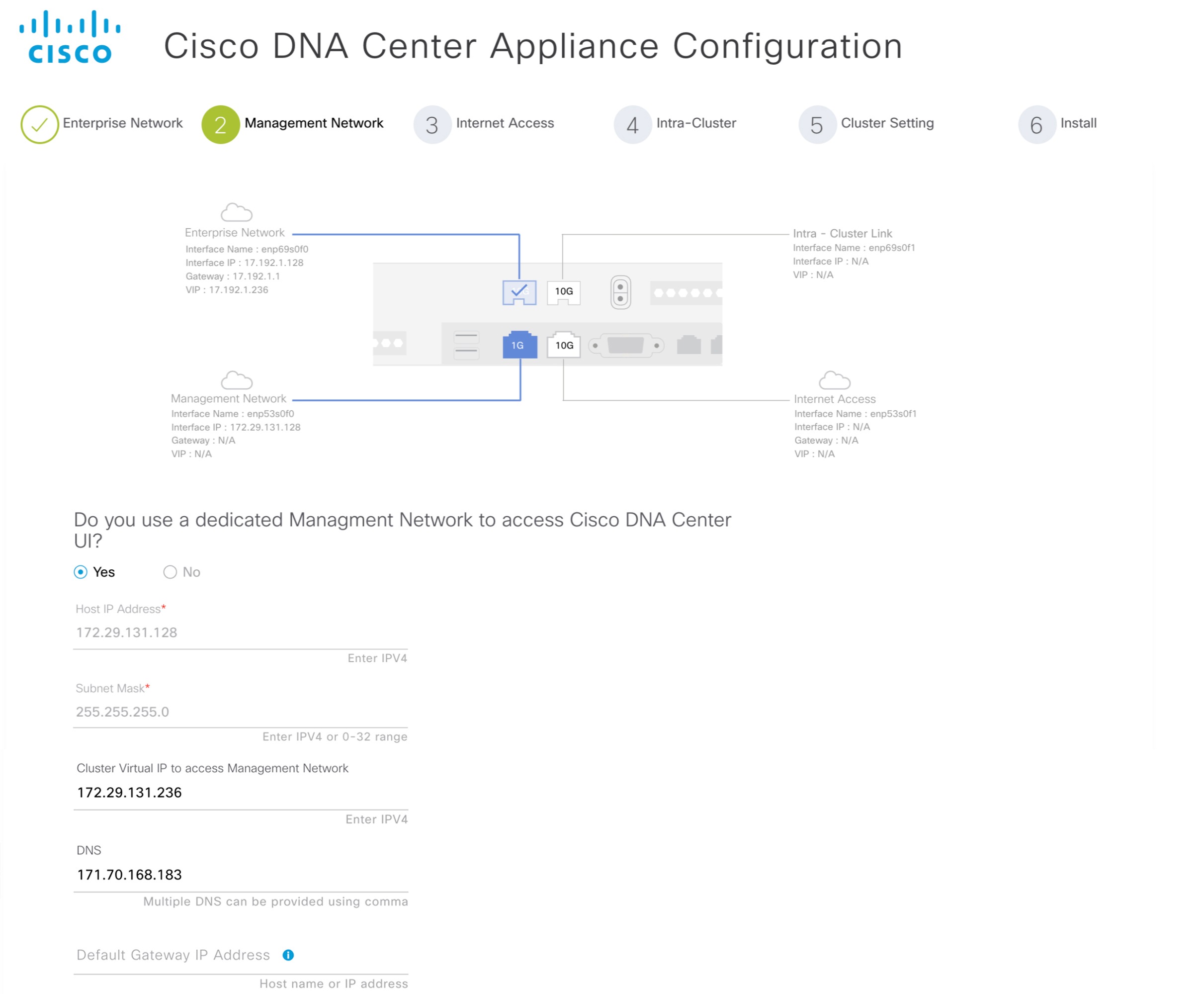 Cisco DNA Center Second-Generation Appliance Installation Guide 