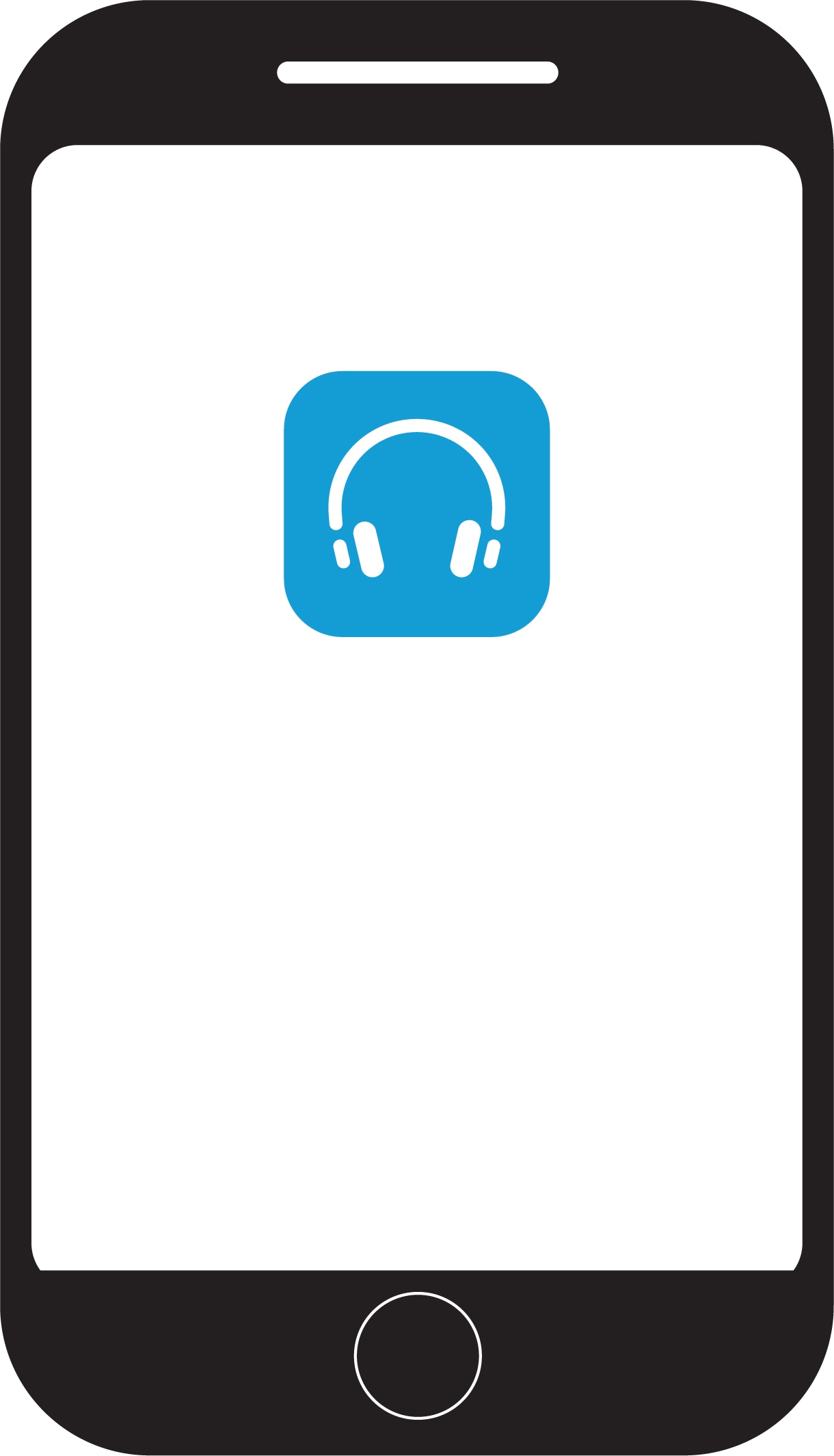 モバイル画面上の Cisco ヘッドセット アプリのロゴ