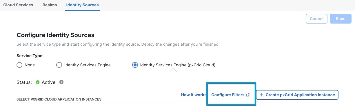 In the cloud-delivered Firewall Management Center, click Configure Filters