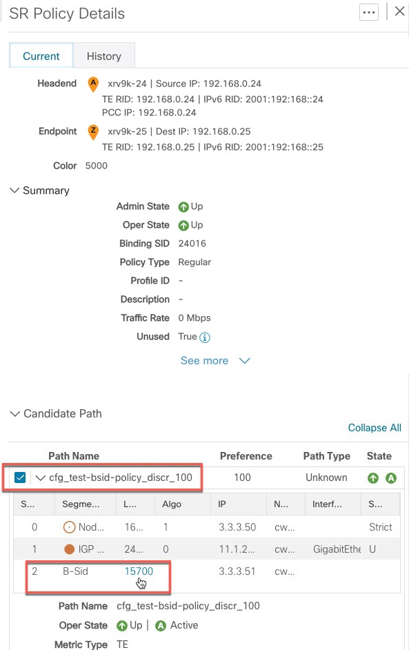 Cisco Crosswork Optimization Engine 5.0 User Guide - SR-MPLS And SRv6 ...