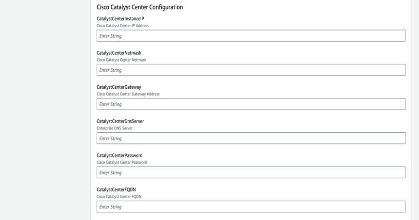 Catalyst Center Configuration