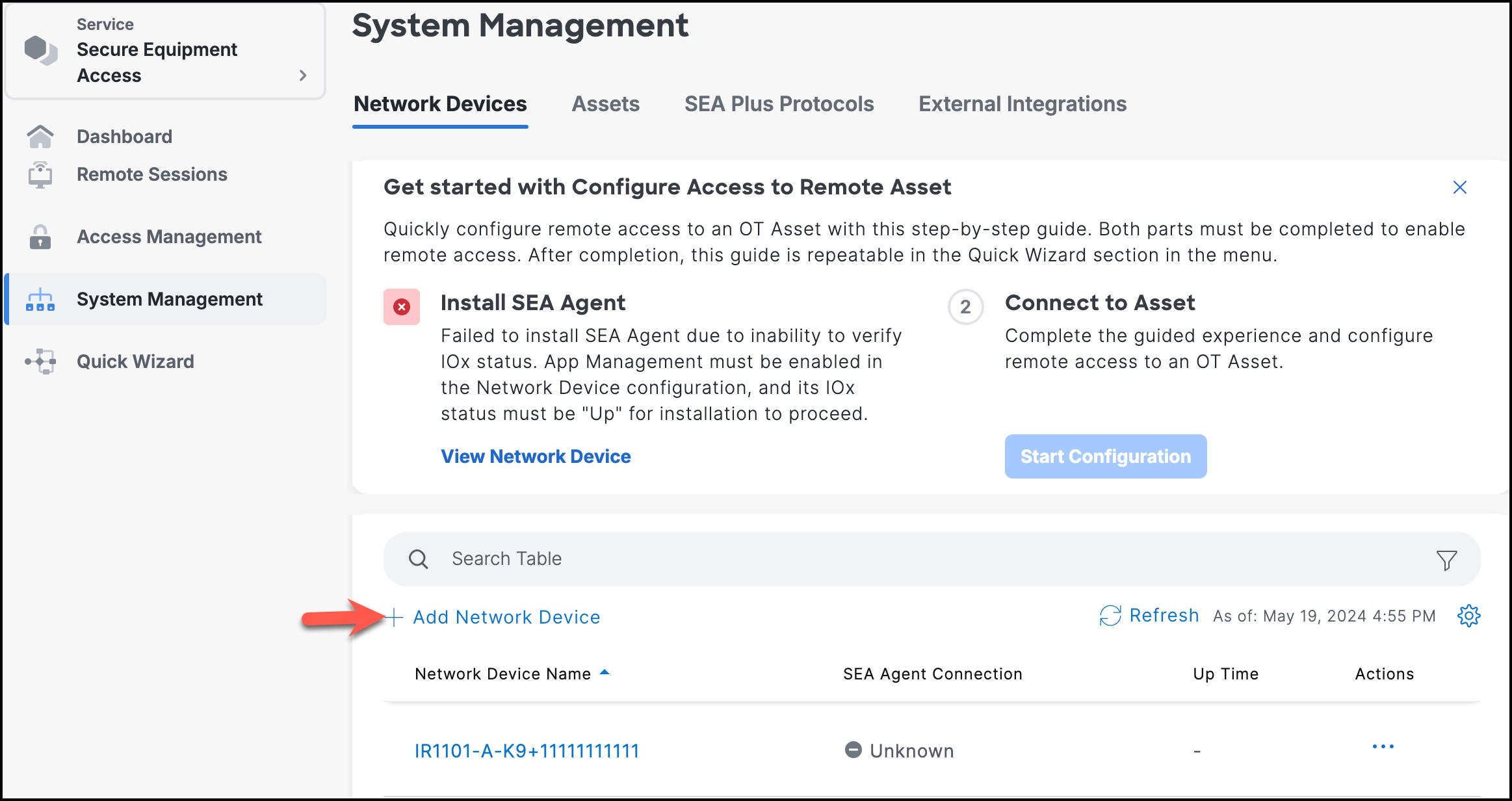 System management