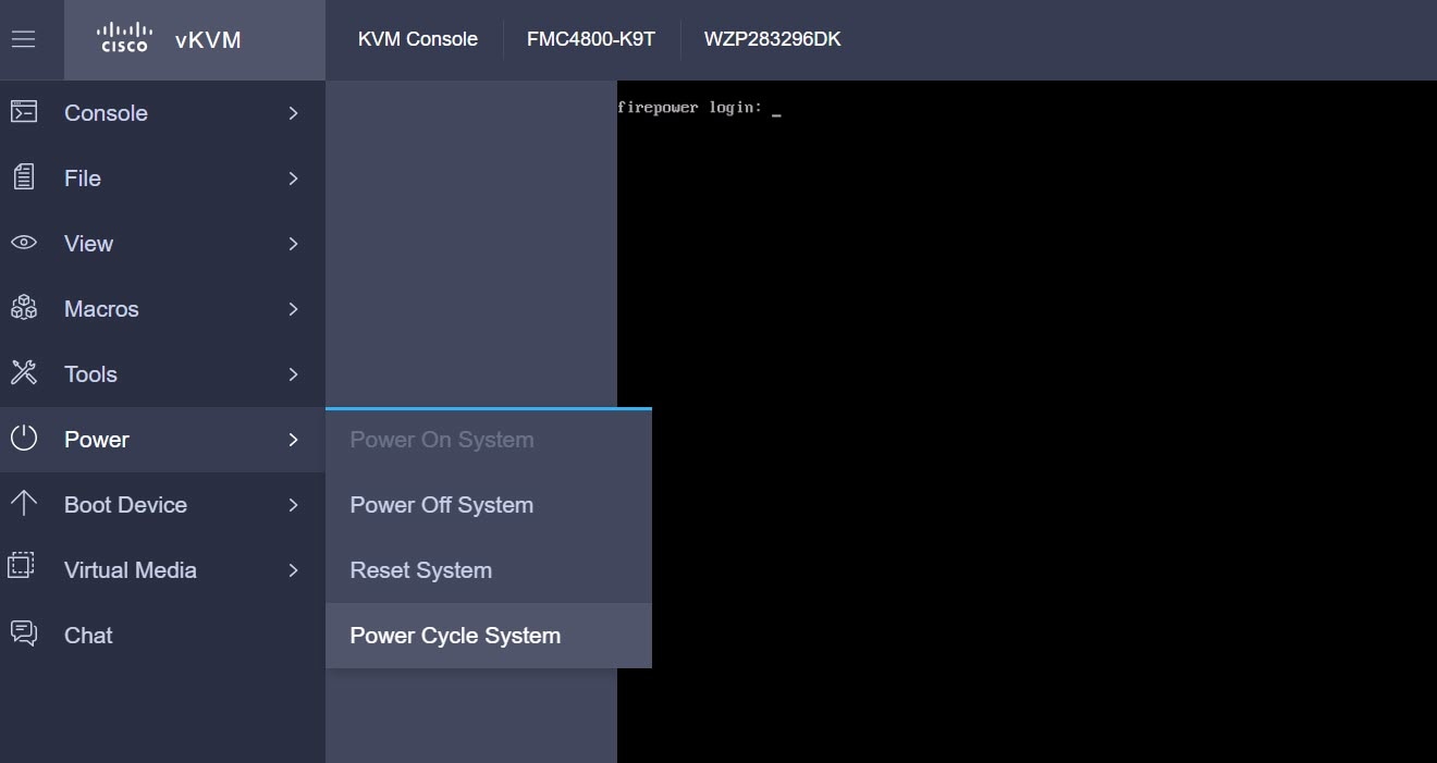 power cycle system