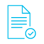 Icon of document representing third-party licenses