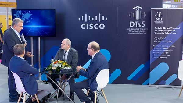 Cisco and the International Center for Digital Transformation & Digital Skills - DT&S were both widely present at Beyond 4.0.