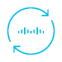 Pictogram van Cisco-logo en vernieuwingssymbool
