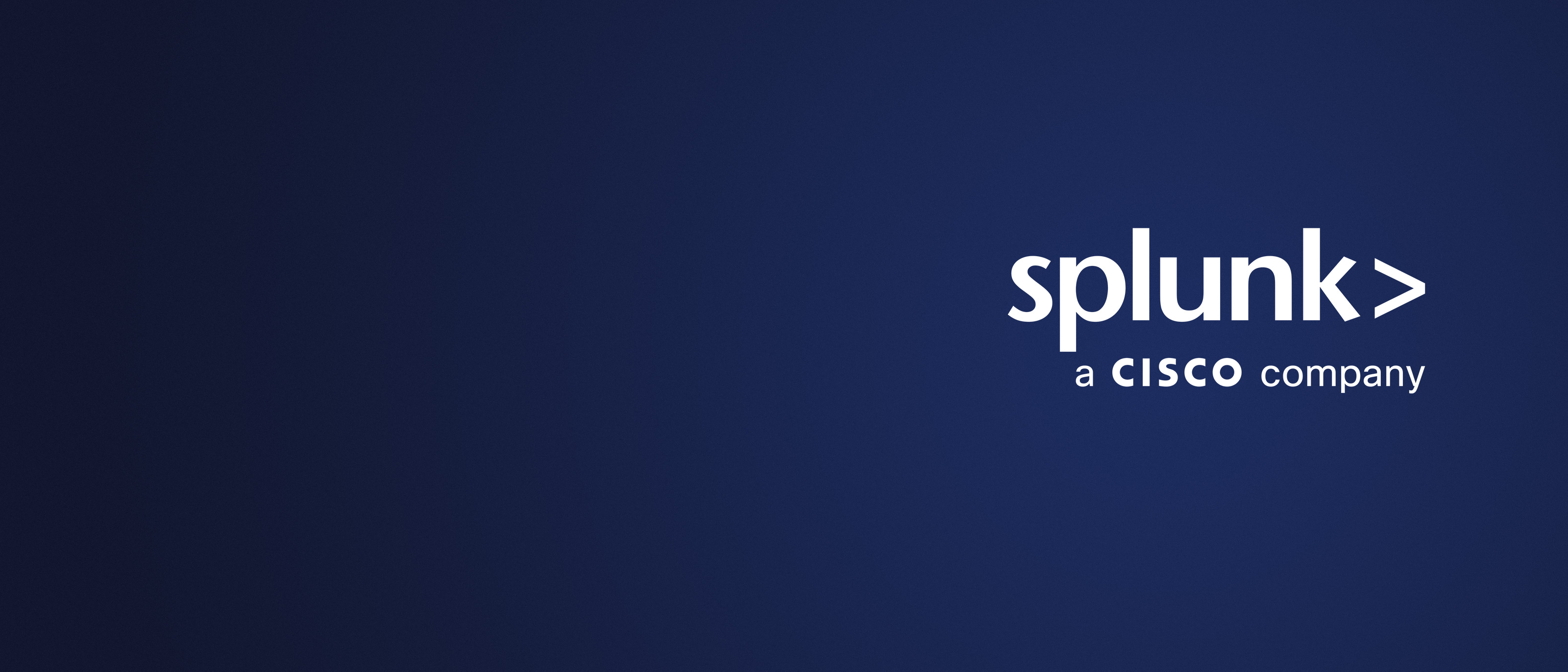 Splunk는 이제 시스코 회사입니다. 이점을 누릴 준비를 하세요.