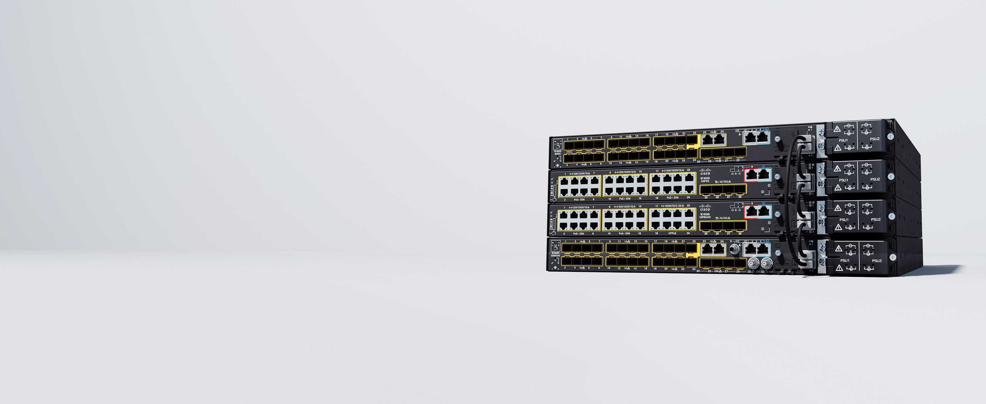 ​​Commutateurs robustes de la gamme Cisco Catalyst IE9300​ 