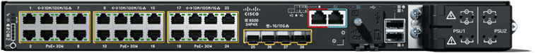 ​​Commutateur Ethernet industriel IE-9320-24P4X ​ 