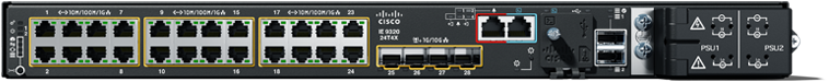 ​​Commutateur Ethernet industriel IE-9320-24T4X​ 