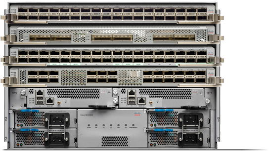 Stack of Cisco Network Convergence System (NCS) 500 Series Routers