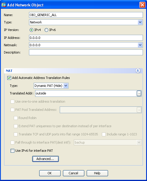 Firewall ASA: configuração de segurança