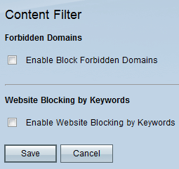 Bloquear o acesso HTTPS para um site específico nos roteadores VPN RV016,  RV042, RV042G e RV082 - Cisco