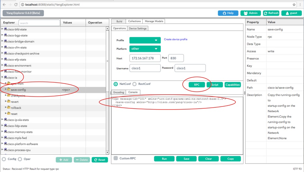 Configurar NETCONF/YANG para plataformas Cisco IOS XE 16.X - Cisco