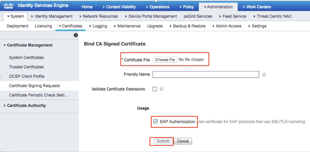 Usar o Cisco IOS WGB com autenticação EAP-TLS em um CUWN - Cisco