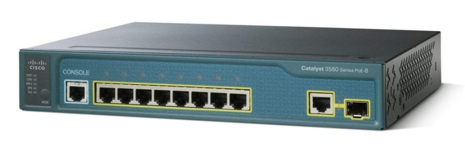 【CCNA、CCNP】2台Cisco  Catalyst  L3スイッチ3560PC/タブレット