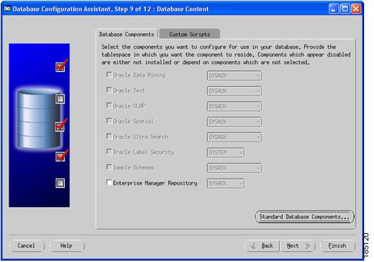 show database in oracle 10g