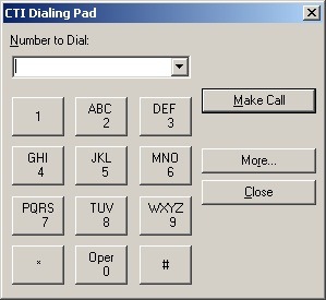 Dial dialog