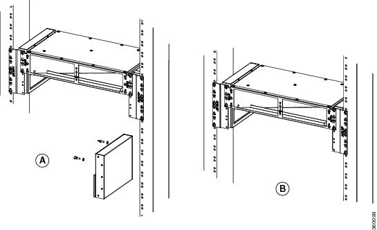 Installing the right vertical air plenum