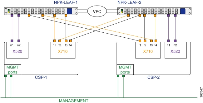 Connecting CSP Devices and Switches