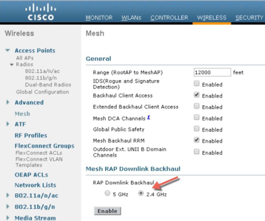 Cisco Content Hub - Connecting the Cisco 1500 Series Mesh Access Points to  the Network