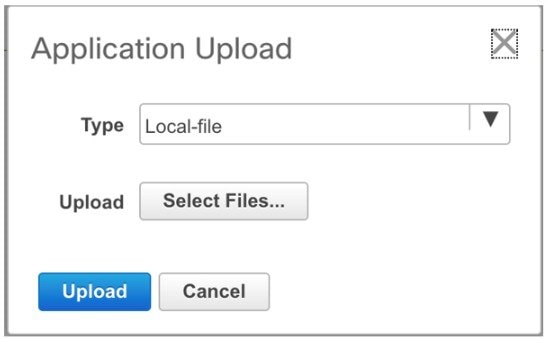 Application Upload