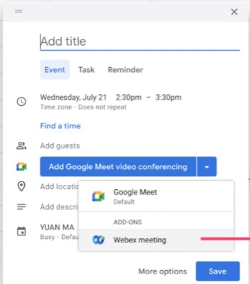 What's new for the latest channel of Webex Meetings