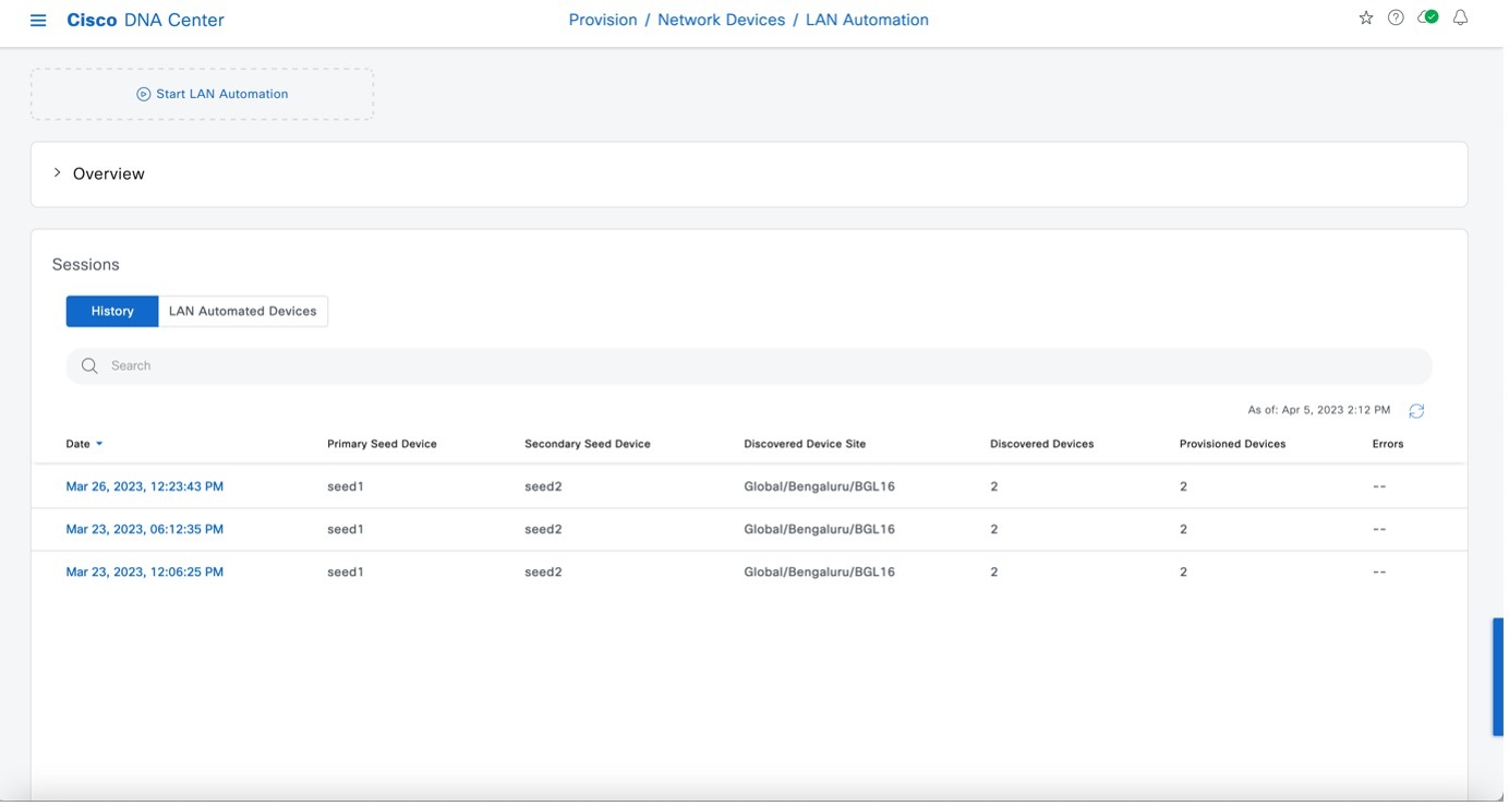 Cisco DNA Center SD-Access LAN Automation Deployment Guide - Cisco