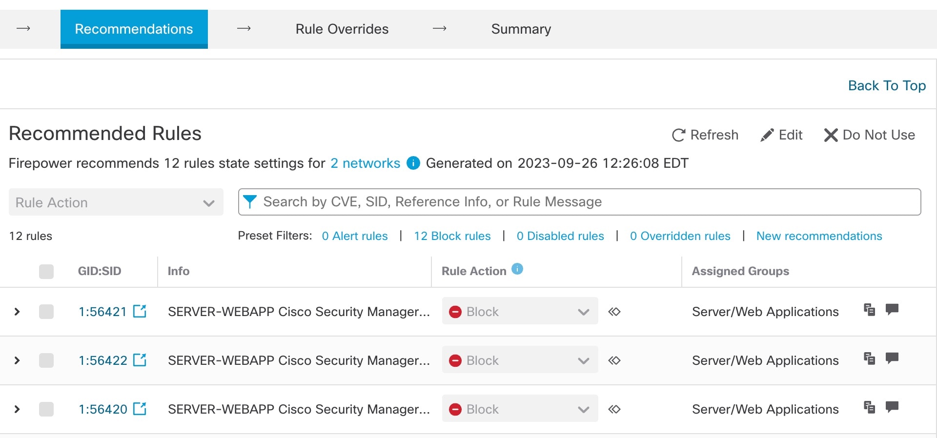 Cisco Secure Firewall Management Center Snort 3 Configuration Guide ...