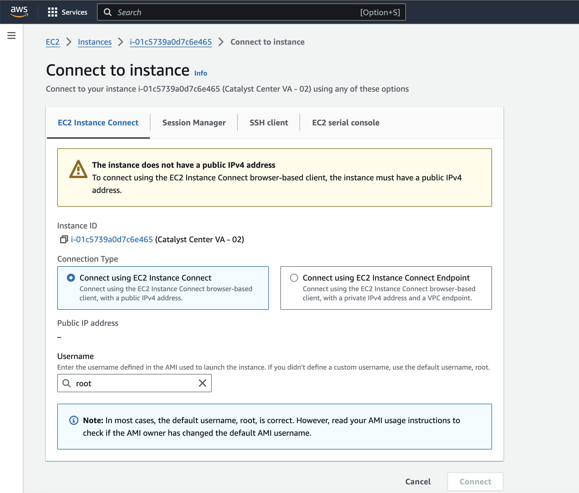 Cisco DNA Center 2.3.5 on AWS Deployment Guide - Post Deployment ...