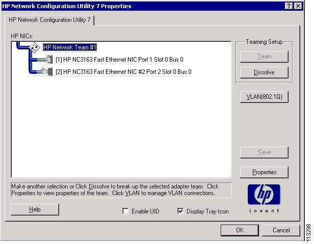 Installing the Cisco Media Convergence Server Network Teaming Driver ...